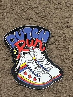 Dutch Bros Sticker - Blue, Red, White, Yellow
